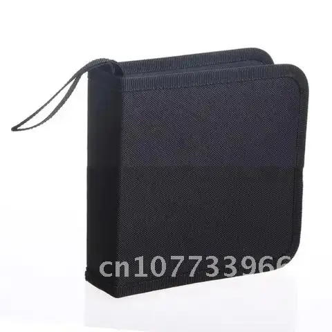 디스크 케이스 팩 DVD 옥스포드 핸드백, 대용량 Cd 거치대 보관 가방 패키지, 지퍼 클로저 카드 랙 정리, 40 개