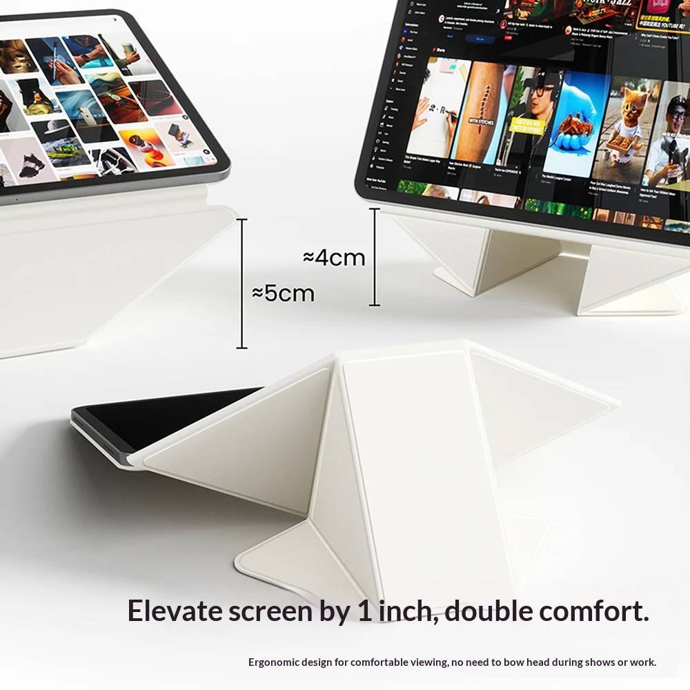 Premium Magnetic Tablet Case with Smart Folding Folio Cover