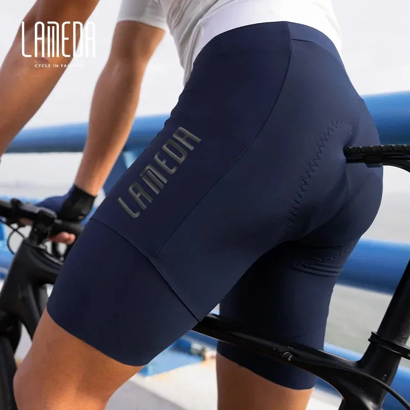 Santic MTB broek heren korte fietsbroek fietsbroek zitkussen mountainbike wielersport shorts ademend fietsshort, zwart-camouflage, XL