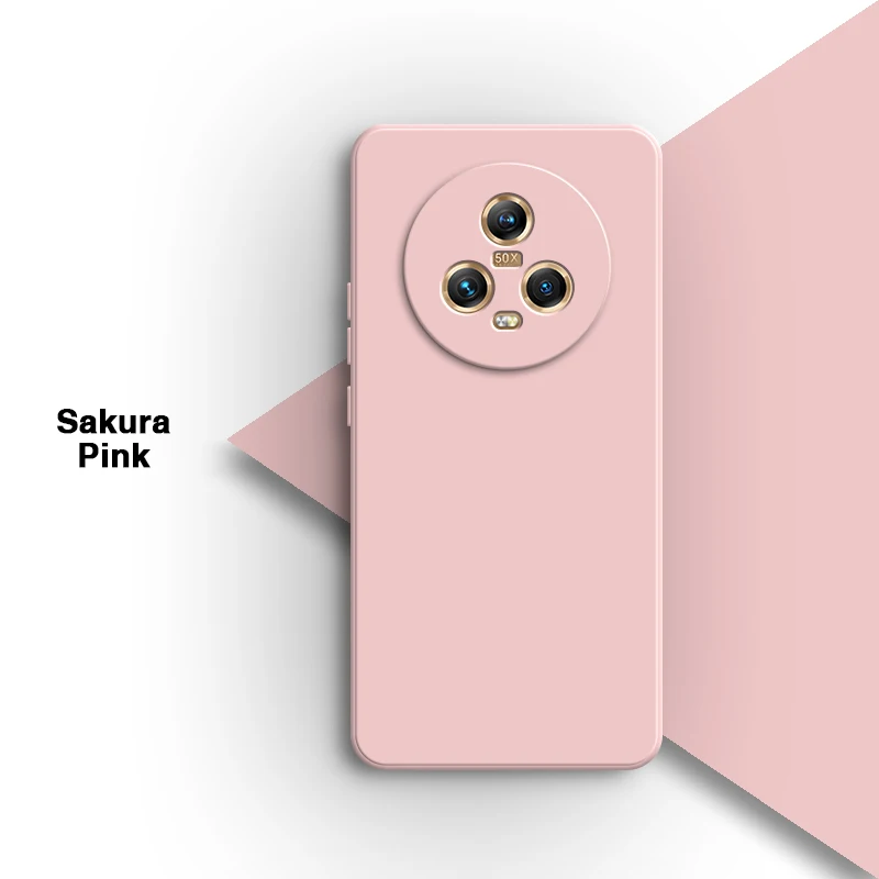 High-Quality Liquid Silicone Phone Case with Soft Lens Protection