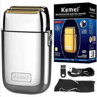 Kemei Tx1 Rechargeable Metal Housing Pro Electric Shaver For Men Hair Beard Electric Razor Bald Shaving Machine Finishing Fade 1