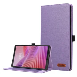 Soft Fabric Flip Stand Tablet Case - for Tab K9 8.7 TB305FU (Purple)