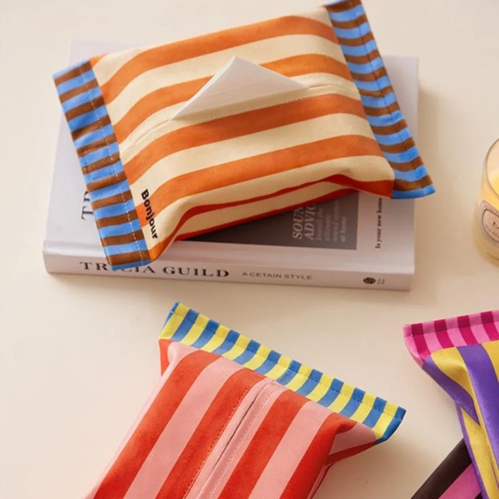 Hohe Qualität Luxus Tissue Box Tragbare Praktische Toilettenpapier Halter Mehrzweck Serviette Lagerung Tasche Haushalt – Detail 4