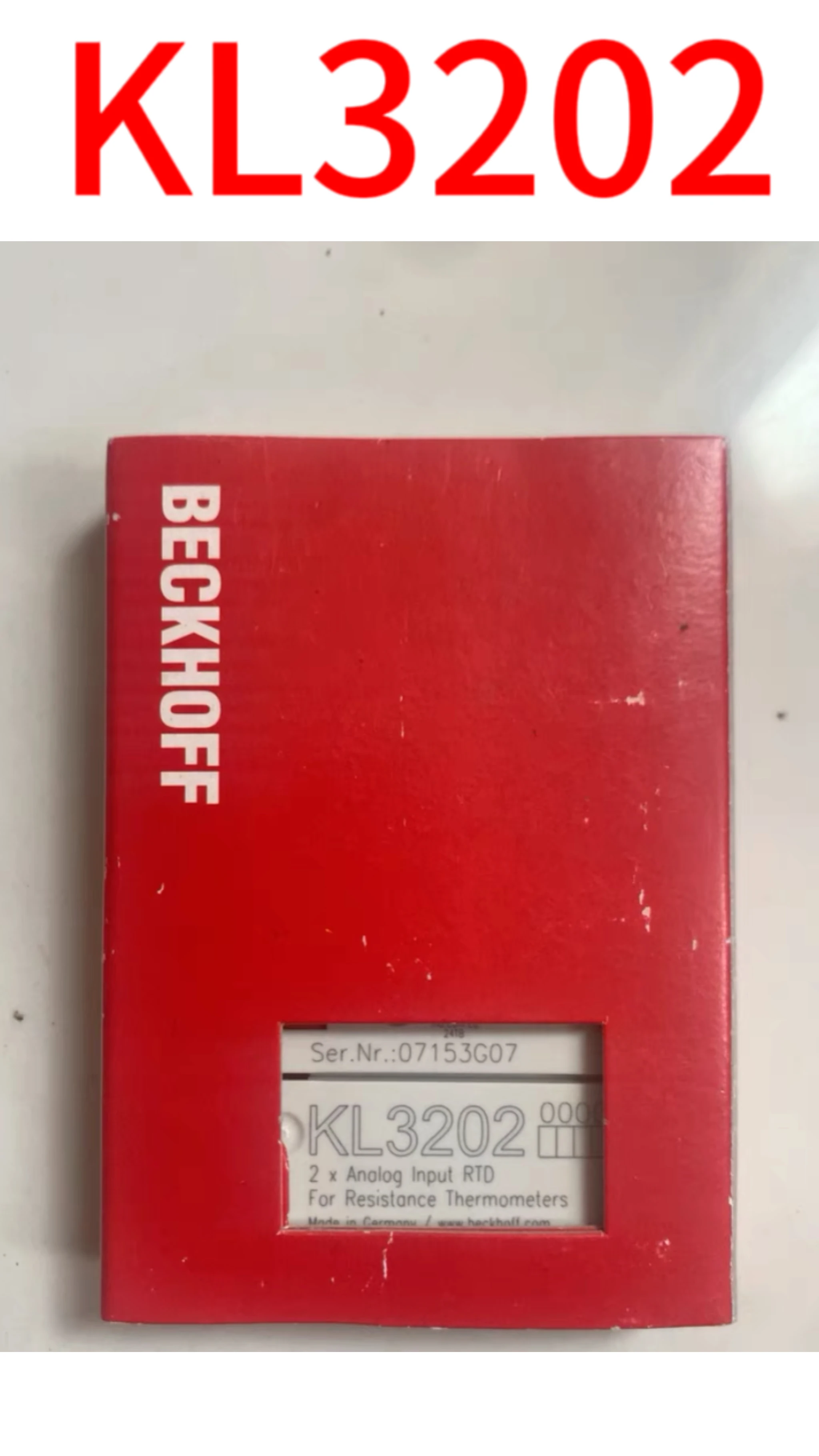 

brand new KL3202