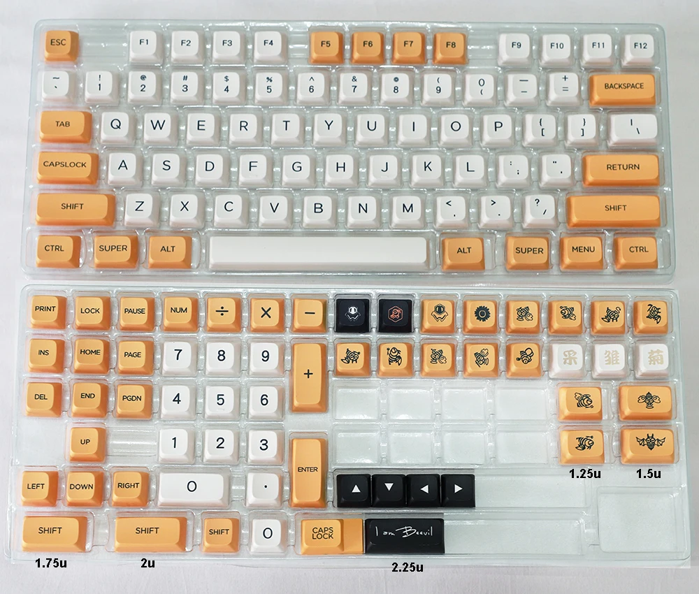 Kei-Eです☺︎ Lavender XDA Profile Keycaps Set – KBDfans® Mechanical