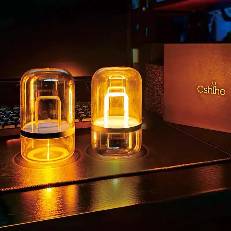

Cshine Remote Sensing Night Light Interactive Long-distance Love Lighting Promise Lamp Table Lamp Simple Tanabata Couple Gift