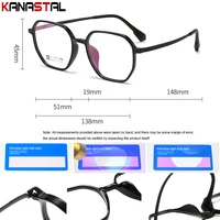 Мужская резиновая титановая оправа для очков, линзы против усталости, женские компьютерные большие очки по рецепту, оправа для очков для чтения при близорукости — изображение 6