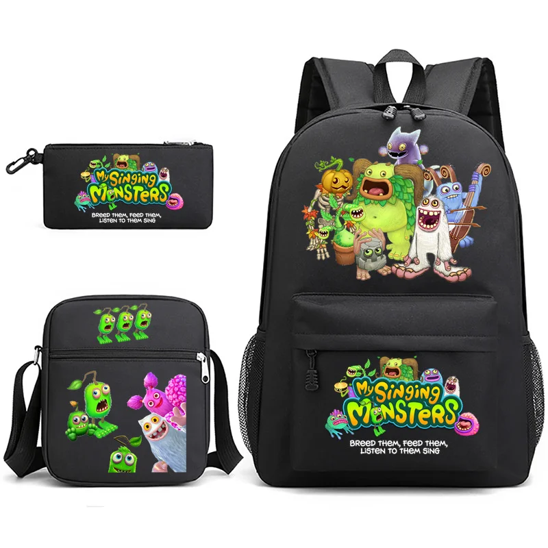 Conjunto De Mochila, Bolsa De Almuerzo Y Estuche De Lápices De 3 Piezas