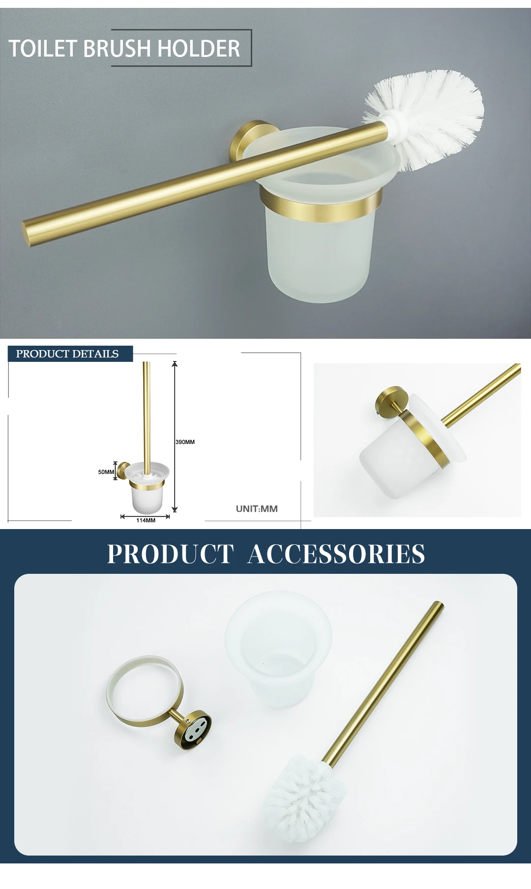 Brushed Gold Hardware Collection