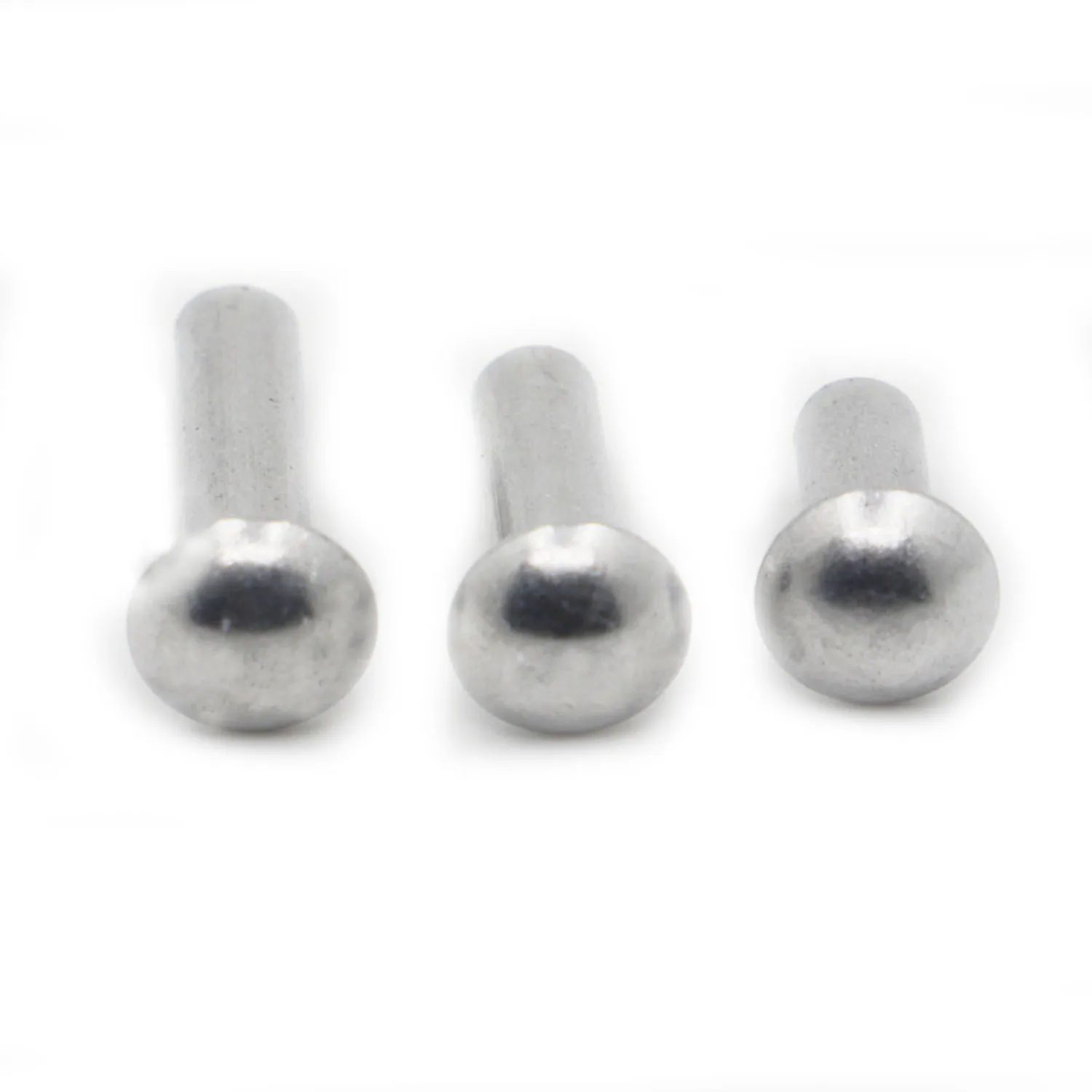 10-50pcs GB867 M2 M2.5 M3 M4 M5 M6 M8 Aluminum Solid Round Head Rivet ...