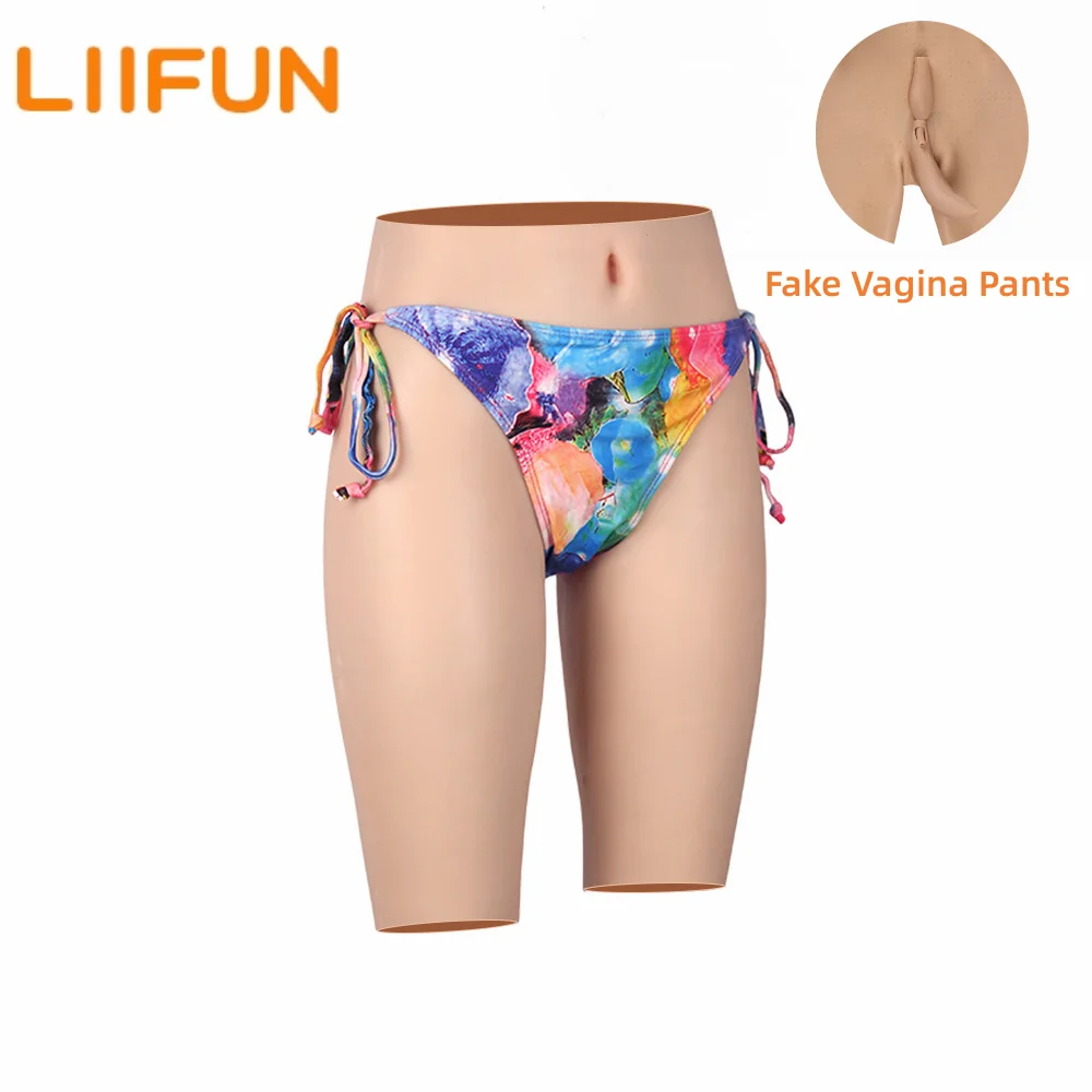 

Liifun, силиконовые брифы для косплея, мужские и женские брифы, имитация толстовки, нижнее белье для фрикционов