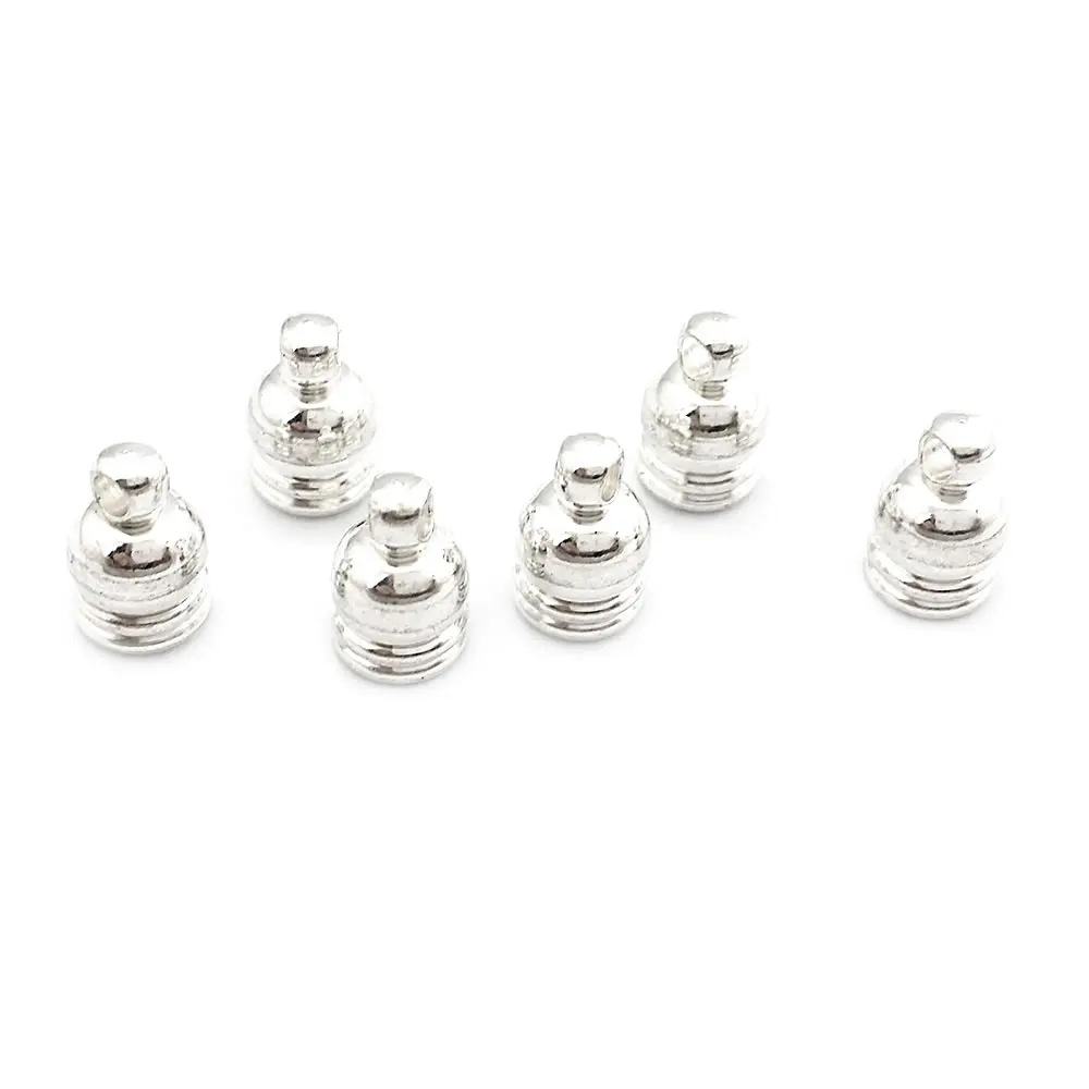 Tapas de Hilo de Bronce Antiguo de Alta Calidad Color Rhodium Inmerso Ideal para Hacer Joyería DIY - details 12