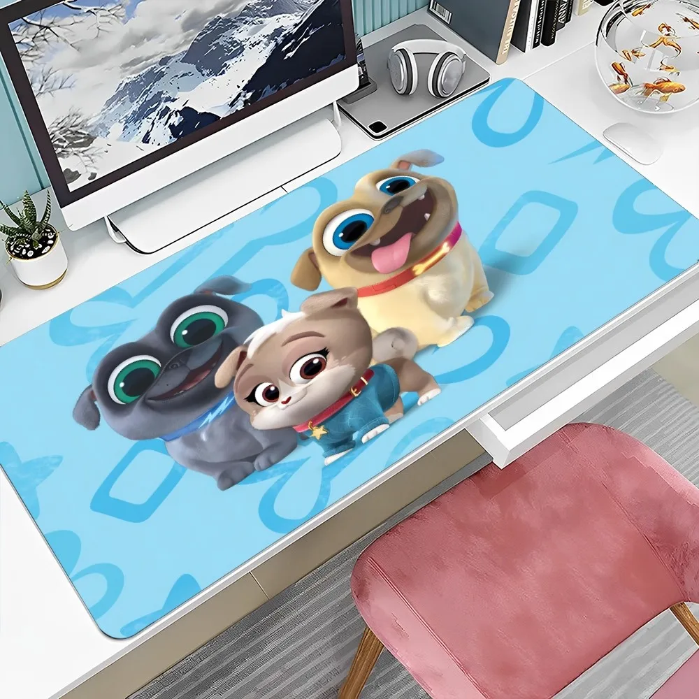 P-PuppyS Dog P-Pals INS Tide Large Office Computer Table Keyboard Big Mouse Pad Laptop Cushion Non-slip for Teen Bedroom 3