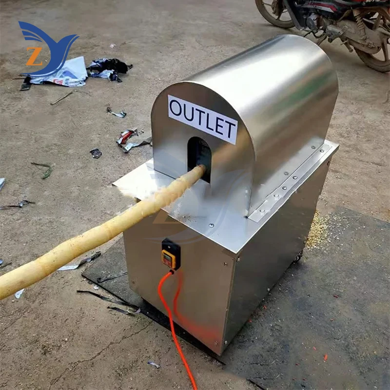 Sugarcane Peeler Machine 1500W Electric Commercial Small Peeling and Stripping Semi-automatic Pare Stainless Steel Skin Removing 2