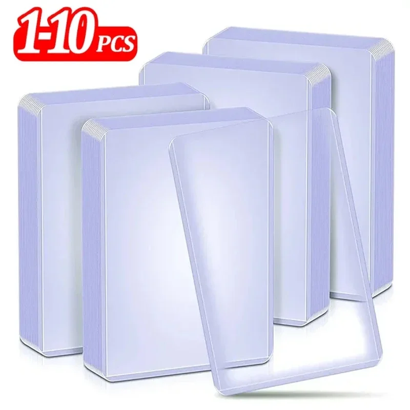 30-Pack 6x9 Inch Hard Plastic Card Sleeves - Clear PVC Protectors For Jumbo Trading Cards, Photos & Collectibles - View #2