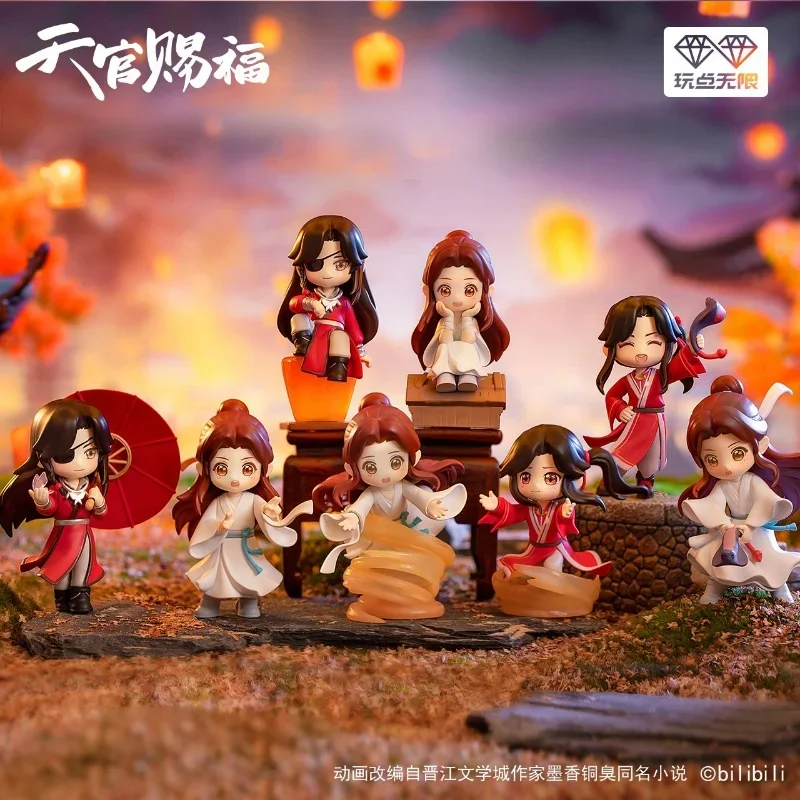 

Фигурки из аниме Tian Guan Ci Fu, модель, серия Meet You, модель Xielian Huacheng, кукла, фигурка из ПВХ, Коллекционная модель, подарок на день рождения