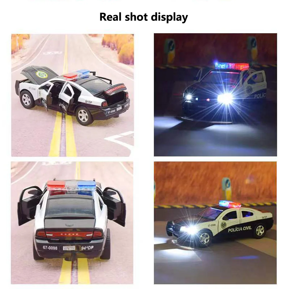 Fast & Furious Dodge Charger Polizeiauto – 1:32 Die-Cast, Spielzeug Für Sammler & Fans