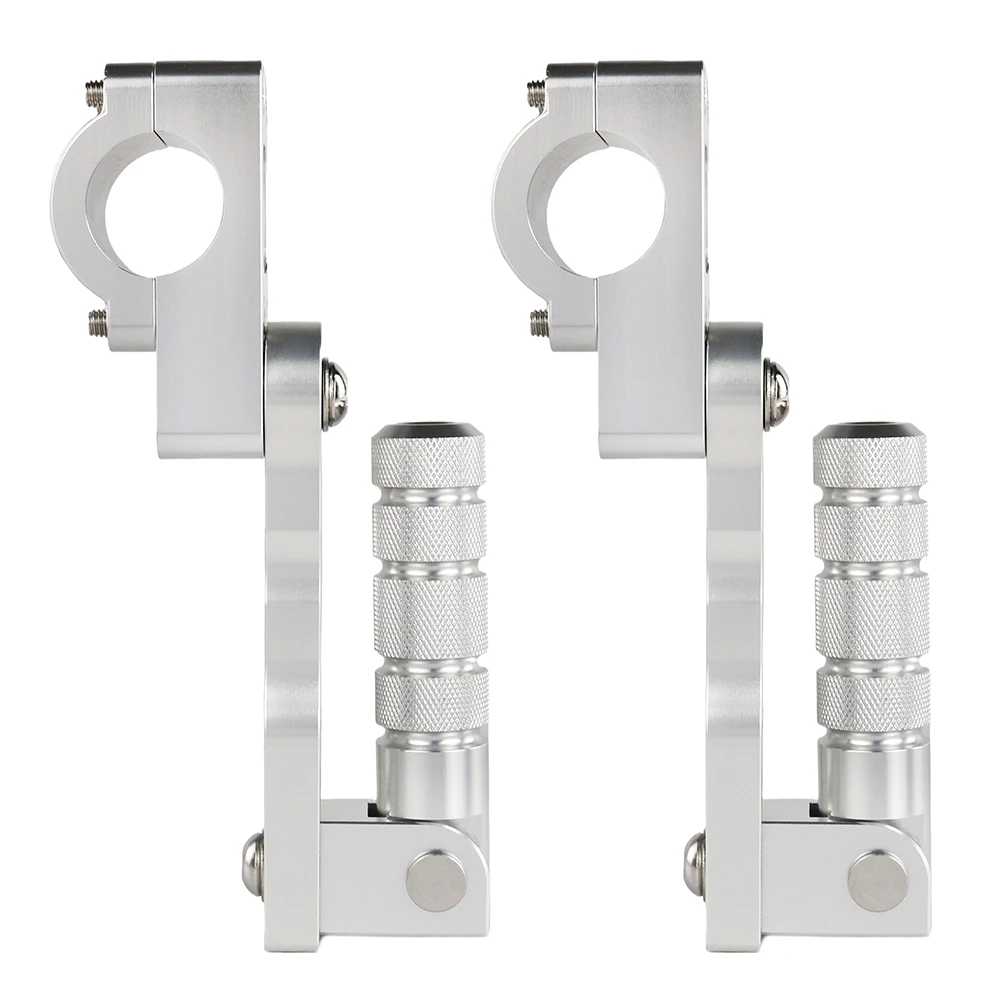 Motorcycle Rider Adjustable Foot Pegs Kit 22mm 7/8" 28.8mm 1/8" Highway For SUZUKI DR650 VANVAN 125 200 KAWASAKI VERSYS 650 1000