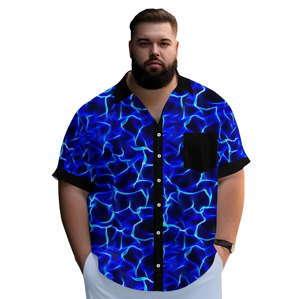 Hawaiian Men's Shirt 3d Printed Blouses Casual Harajuku Shirt Loose Breathable Oversized Fashion Shirts For Men Vintage Camisas 2