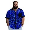 Hawaiian Men's Shirt 3d Printed Blouses Casual Harajuku Shirt Loose Breathable Oversized Fashion Shirts For Men Vintage Camisas 2