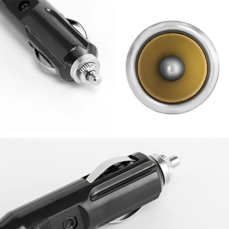 DN59 Cigarette Lighter Female Socket Heavy Duty Extension Cable Power Outlet for Tire Pump Air Compressor Waterproof Plug 15A