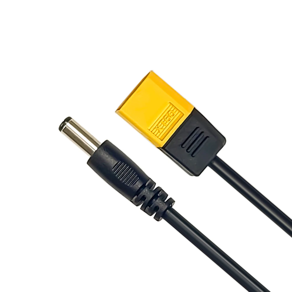 XT60 남성 총알 커넥터-남성 DC DC5525 전원 케이블 TS101 PINE64 전자 납땜 인두 용 5.5x2.5mm 어댑터