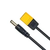 XT60 Male Bullet Connector To Male DC DC5525 Power Cable 5.5x2.5mm Adaptor For TS101 PINE64 Electronic Soldering Iron 3