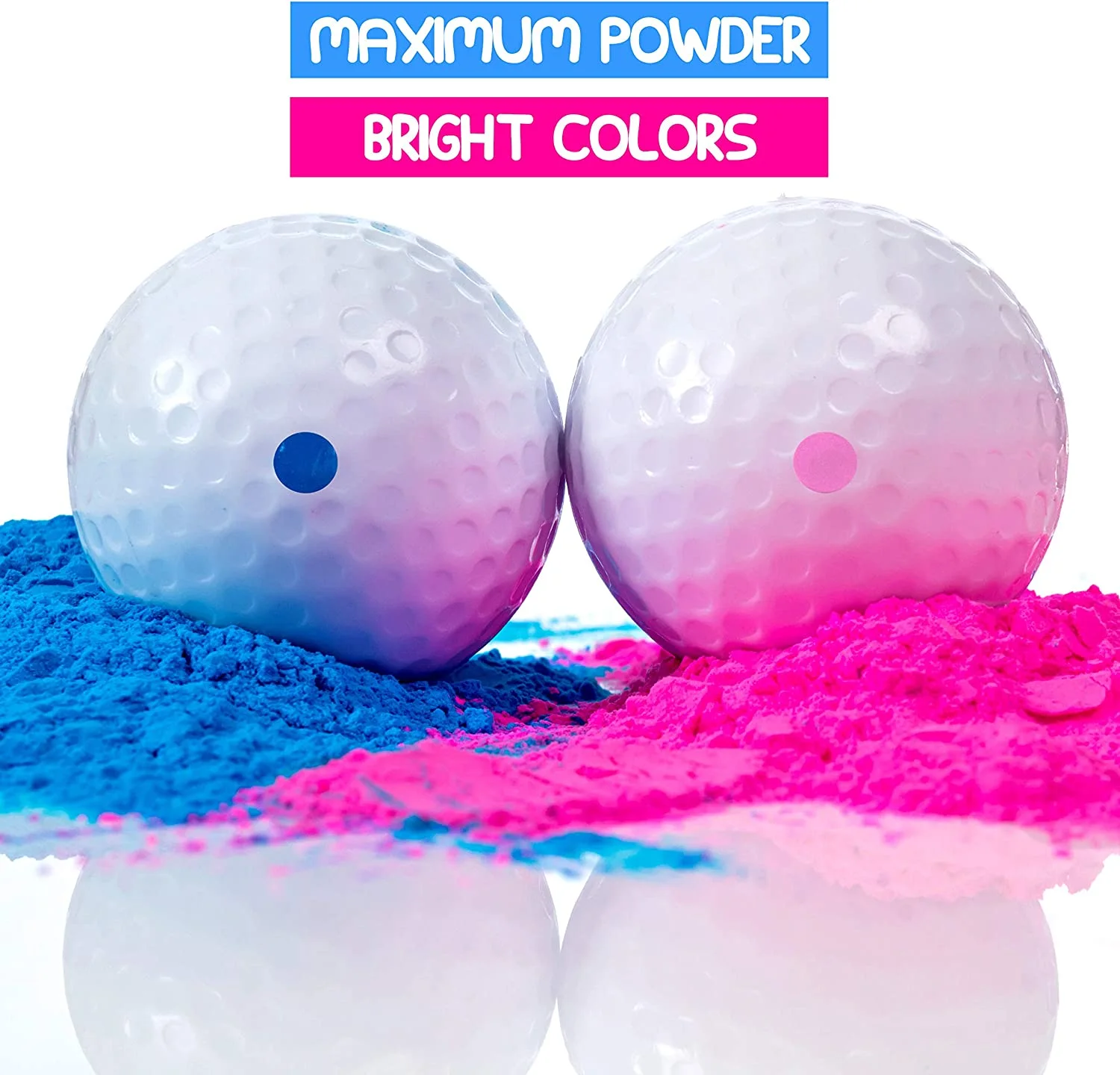 4pcs Golf Exploding Balls Prank Balls That Explode on Impact Funny