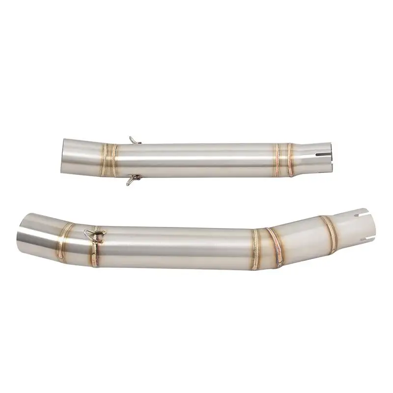 Exhaust Mid Pipe For Suzuki Hayabusa GSXR1300 08-17 Motorcycle Escape Muffler Stainless Steel Connect Section Link Pipe Slip On - Image 2