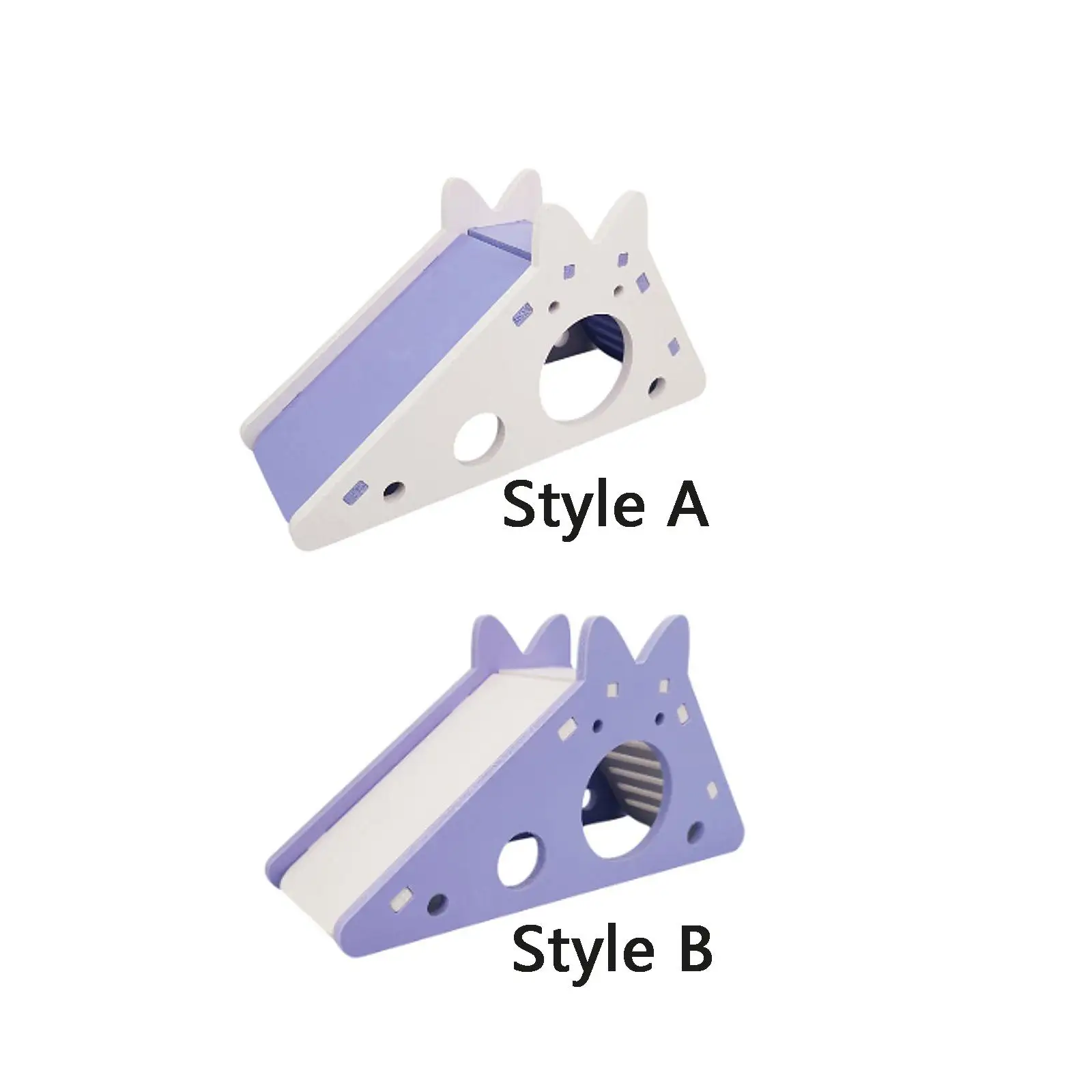 Hamster Hideout House Funny Breathable Hideaway Slide Toy Habitat Decor Hut Maze