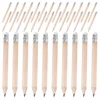 50 Pcs Kids Pencils Triangular Golf Writing Mini Students Half Eraser Tops Toddler Short 1