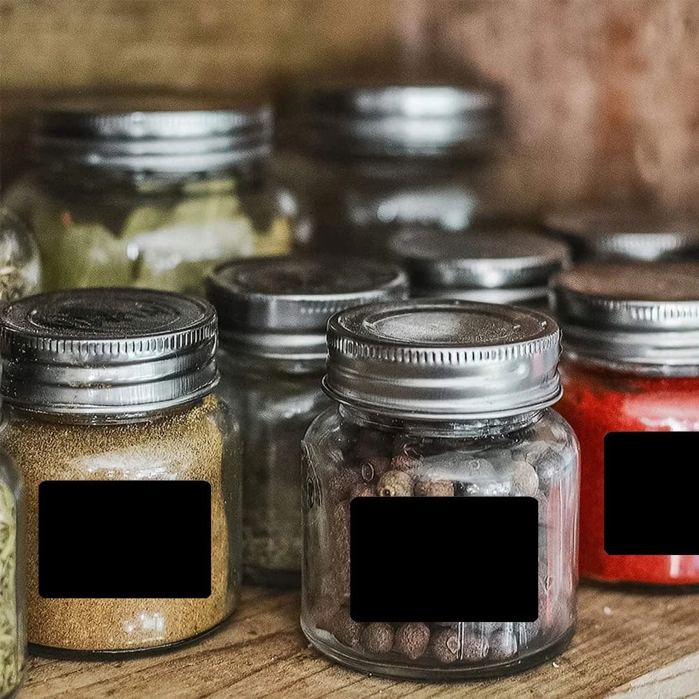 Chalkboard Labels 120pcs Waterproof Reusable Stickers Mason Jars Craft Weddings Storage Organize Kitchen