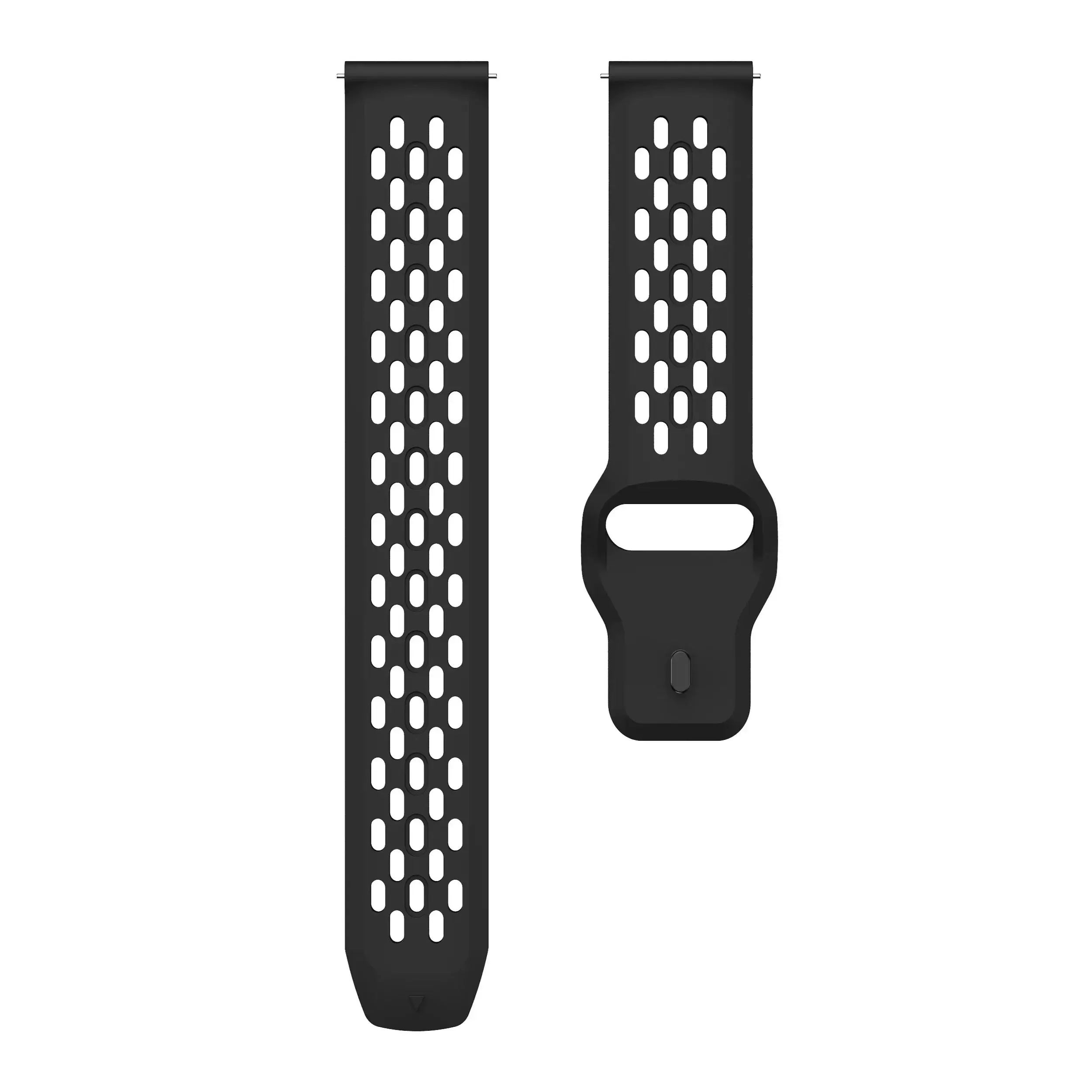 Silicone Sport Watch Strap - Premium Replacement Band for Smartwatches (Available in 18mm, 20mm, and 22mm)