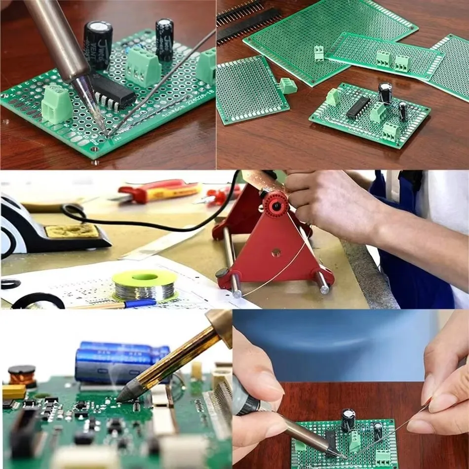 Double Sided PCB Board Prototype Kit 10 Pcs 6 Sizes for Arduino pcb board