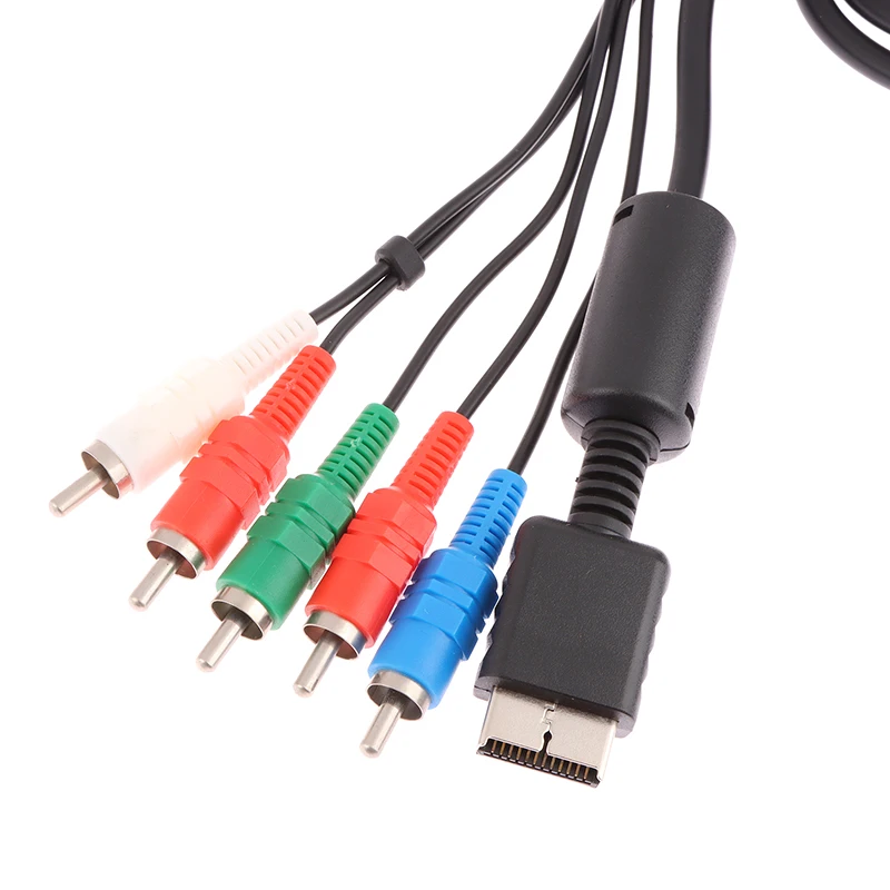 1.8M Multi Component AV cable Audio Video HD TV Cable For PS2 for PS3 Controller adapter converter cable