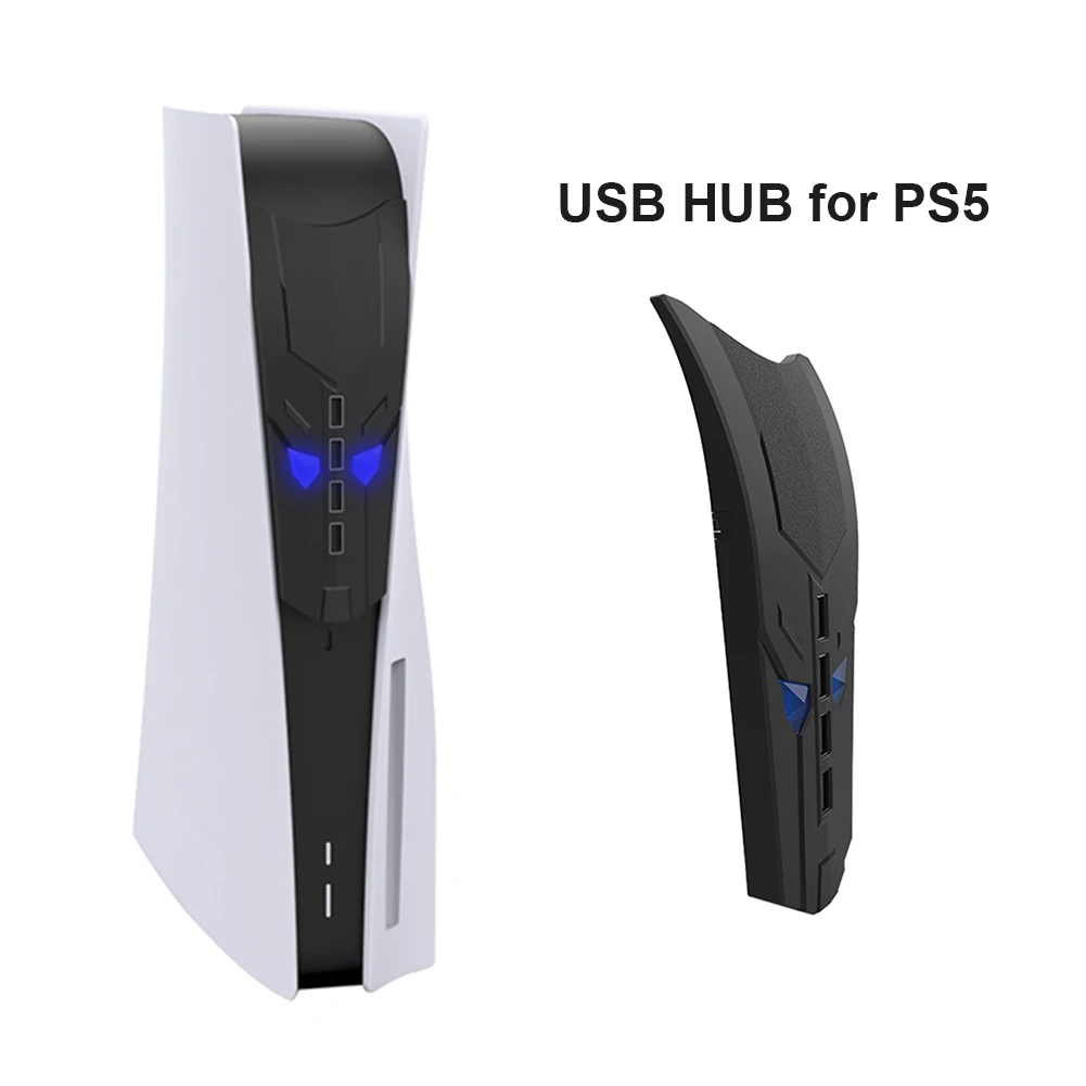 USB 허브 분배기 확장기 어댑터 확장 허브 분배기, PS5, PS4, Xbox 시리즈 X, 닌텐도 스위치용, 4 포트
