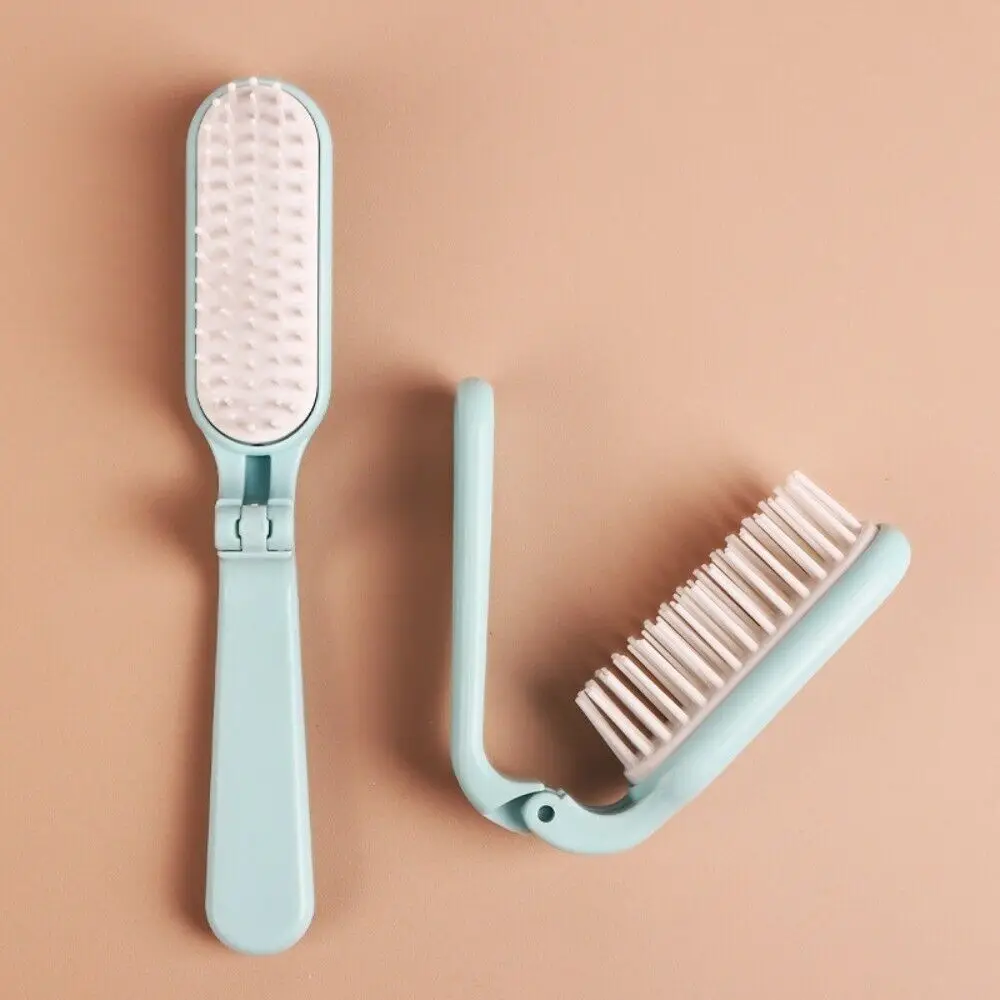 Portable Anti Static Foldable Hair Comb Styling Tools Travel Hair Massage Comb Mini Styling Comb