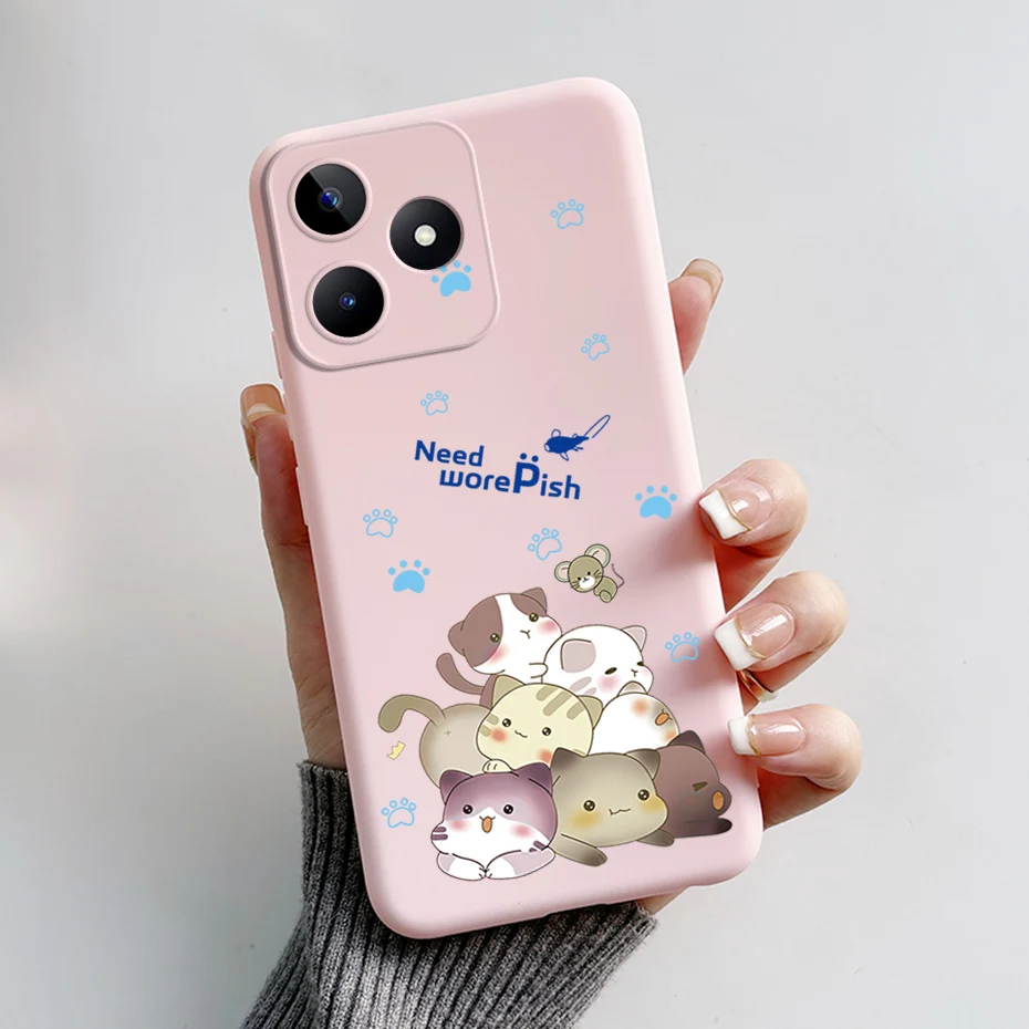 Cute Bear & Frog Silicone Soft Back Cover - Fun Cartoon Case