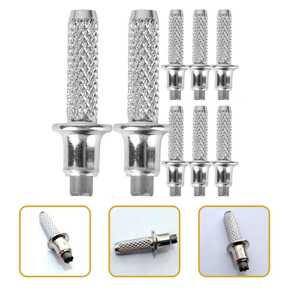 

Tips Pole Walking Trekking Hiking Poles Feet Steel Tungsten Sticks Cane Tip Metal Nordic Stick Replacement Canes Metals Cruches