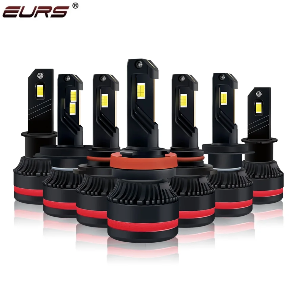 2PCS LED H7 Car Headlight Bulb H11 H4 White Light Led Lights H3 H8 9005 9006 9012 Auto Headlamp Fog Light 12V 24V S11 Headlight