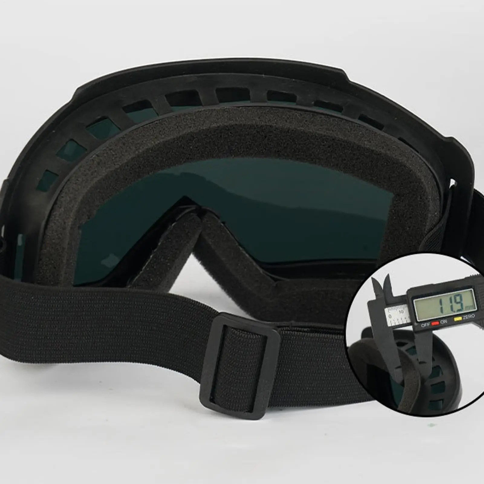 Enhanced Motorcycle Riding Face Shield with Detachable Goggles - Anti-Fog & Windproof Protection