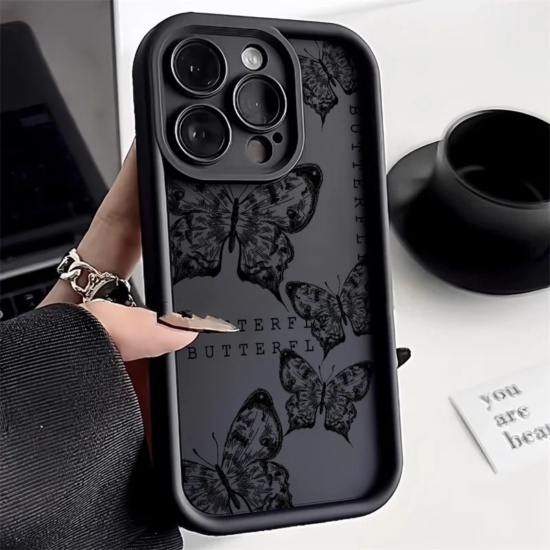 thumbnail image 1 of Funda de silicona líquida de caramelo suave para iPhone 15 Pro, funda para iPhone 11, 13, 12, 16, 14 Pro Max, XR, XS, X, 7, 8 SE, funda a prueba de golpes, 1 of 5