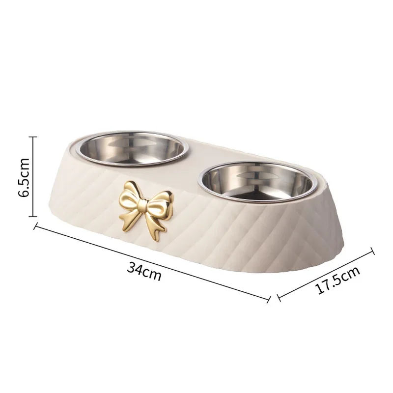 Elegant Double Pet Bowl