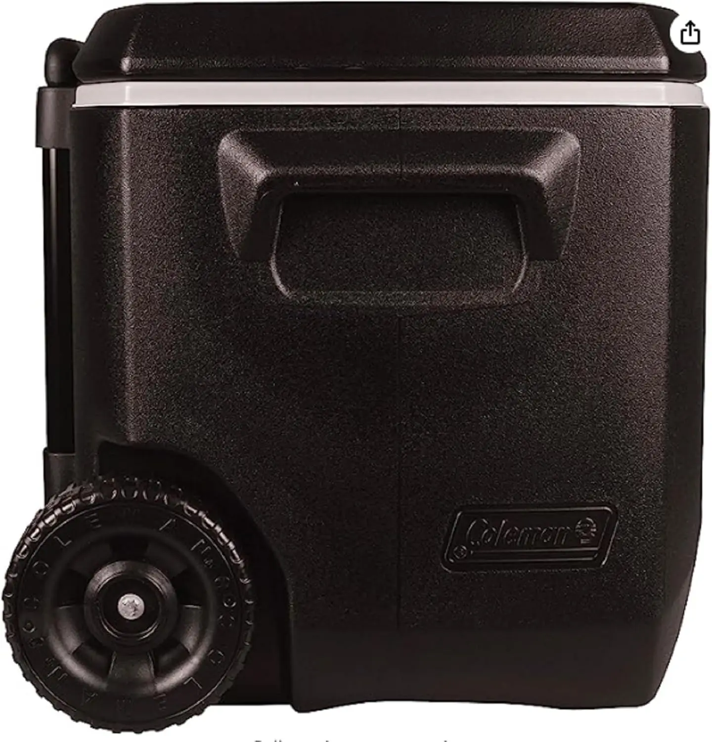 Portable Rolling Cooler 50 Quart Xtreme 5 Day Cooler with Wheels Wheeled Hard Keeps Ice Up to 5 Days