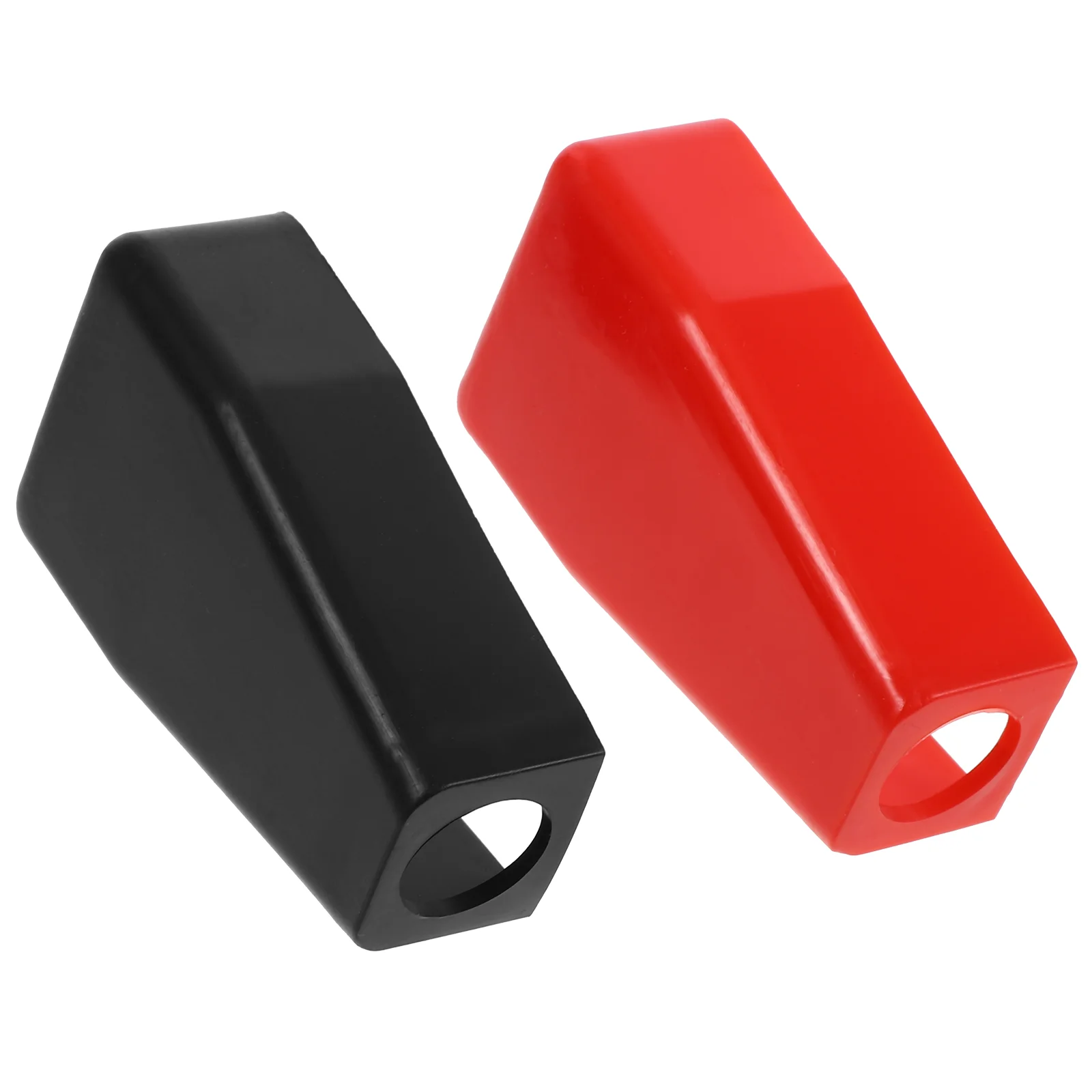 2 Pcs Protective Cover Batteries Marine Positive and Negative Poles Covers