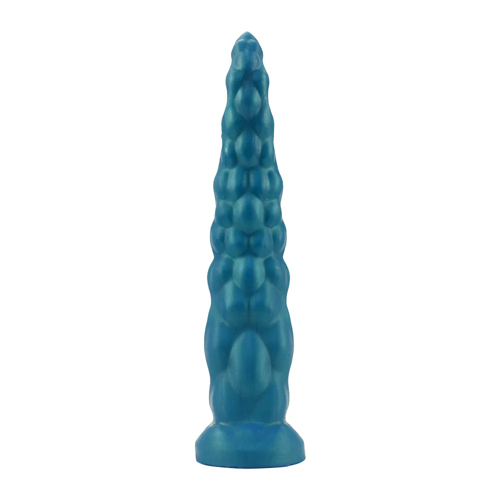 Silicone Space Octopus Anal Plug With Tentacle Whip Unisex Toy_voghion.com