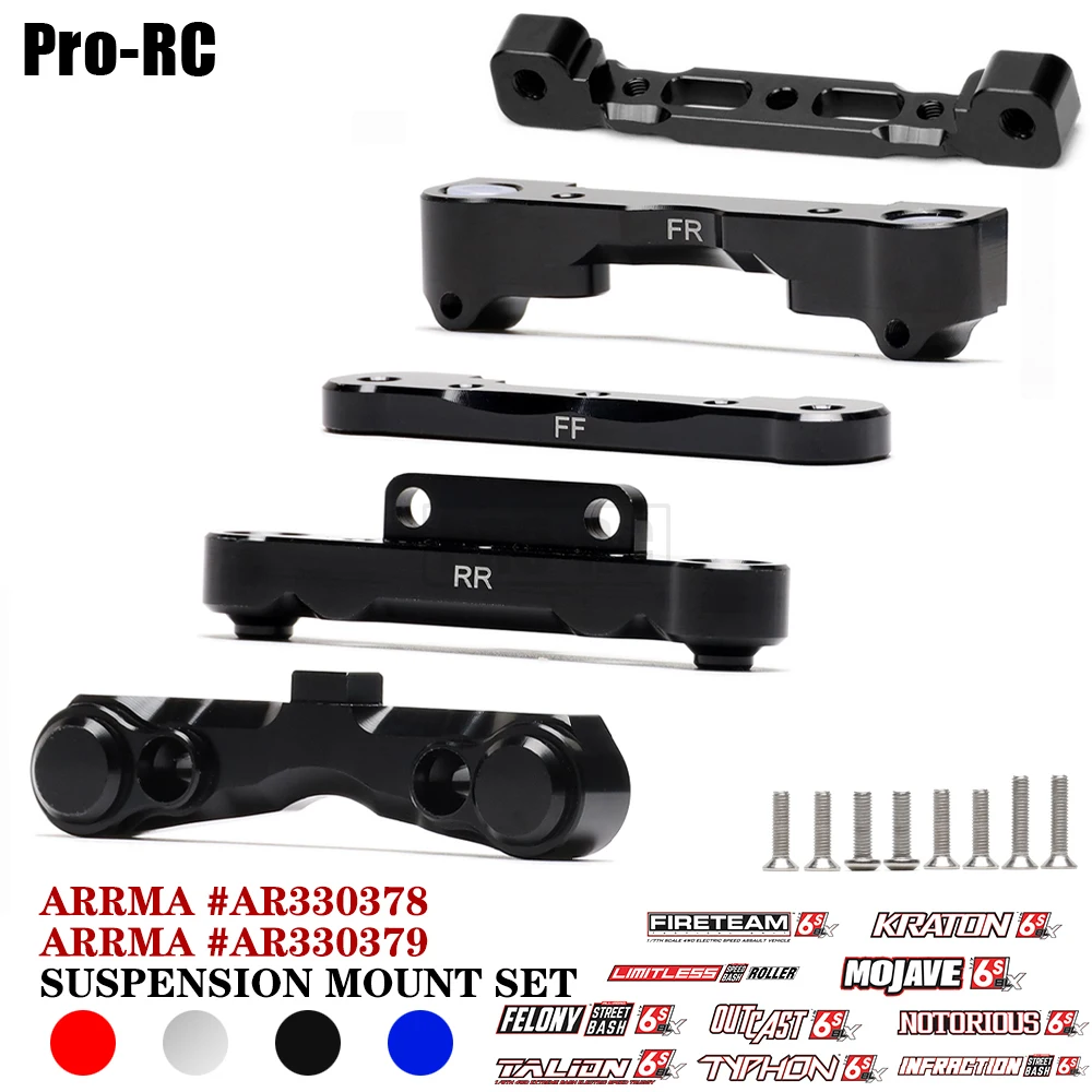 Arrma Typhon TLR - SUSPENSION A-ARMS (6s Front/Rear Lower Upper ARA840 – Jennys RC LLC