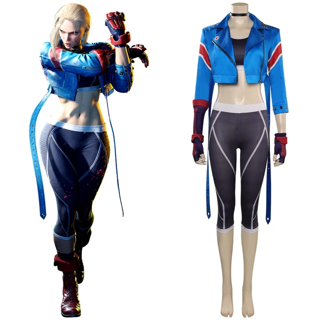 Anime Game SF6 Cammy Cosplay Costume For Girls Jacket Pants Fantasia Women  Halloween Carnival Party Female Role Disguise Clothes - AliExpress