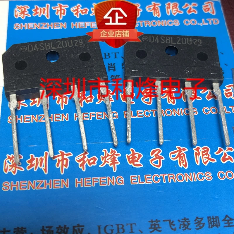 

30pcs original new D4SBL20U rectifier bridge pile 200V 4A
