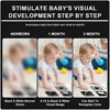 Black White High Contrast Card Montessori Baby Vision Stimulation Cards Stimulate Newborn Visual Early Educational Learning Toys 5
